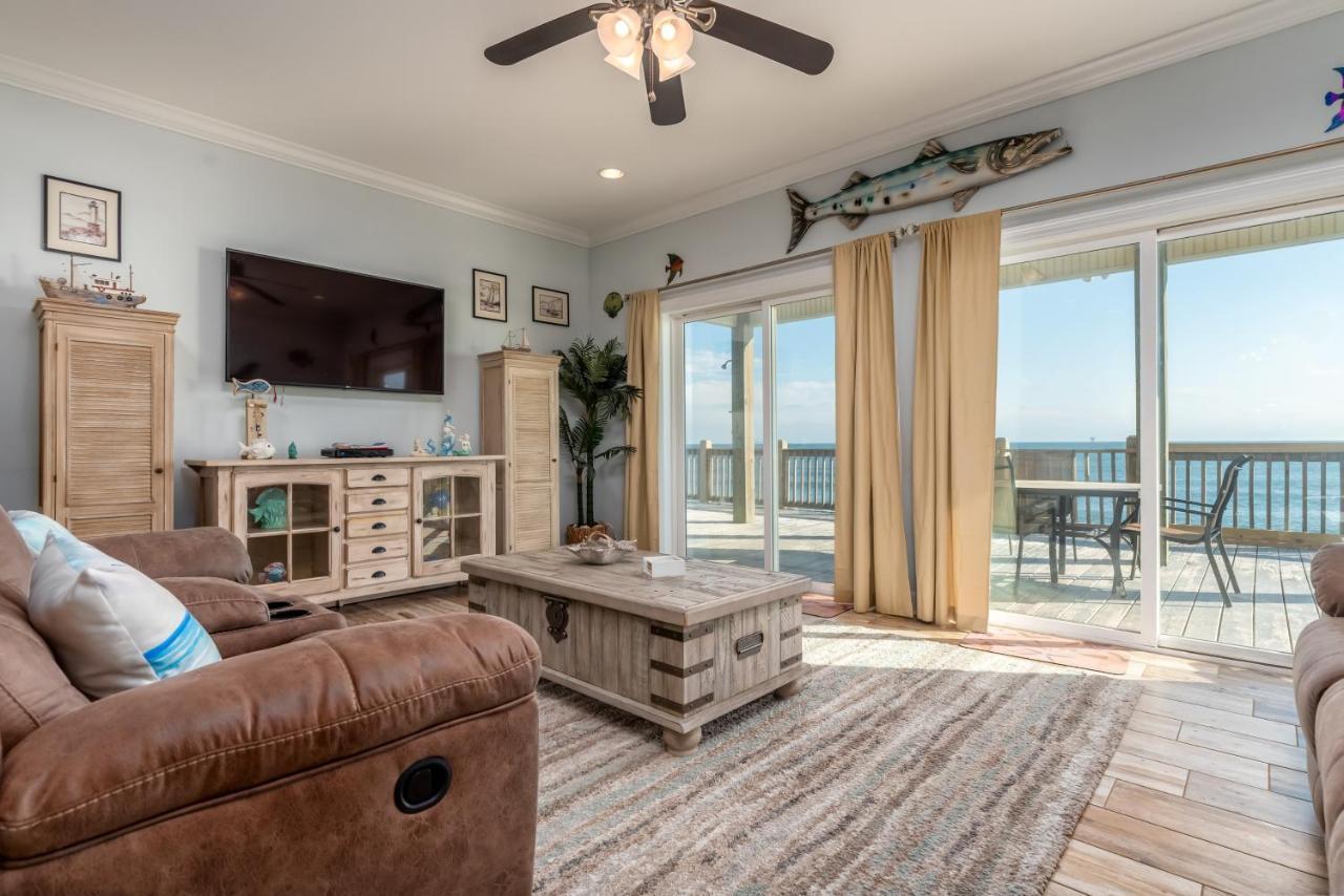 Awake On The Gulf - Gulf Front! Gaze Up At The Stars From Your Large Deck While Listening To The Waves Crash, Home Dauphin Island Exterior foto
